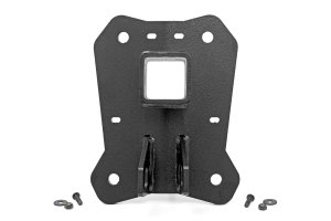 Polaris RZR Turbo R 4 Premium Receiver Hitch - Rough Country - 2-Inch - Black - '22-'23